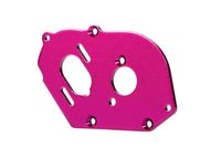 Traxxas Plate, motor, pink (4 mm thick) (aluminum) (TRX-9490P) - thumbnail