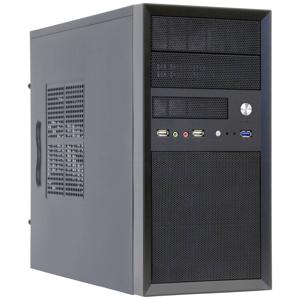 Chieftec Mesh Series CT-01B-350GPB Mini-tower PC-behuizing Zwart