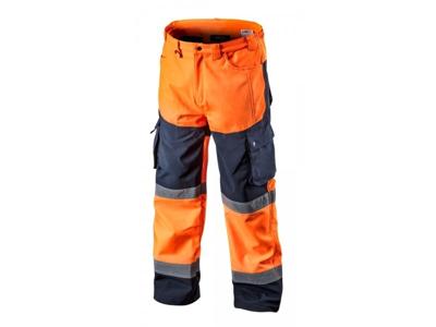 neo hi-vision softshell broek fluorescerend geel s/48 81-750-s