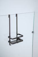 Saniclear Iron doucherek hangend 52cm verouderd ijzer - gunmetal