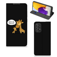 Samsung Galaxy A72 (5G/4G) Magnet Case Giraffe - thumbnail