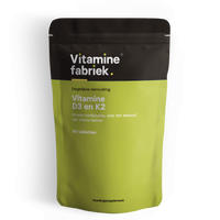 Vitamine D3 K2 - 90 tabletten - Vitaminefabriek.nl