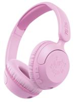 DCU TECNOLOGIC PlaySafe Kids Kinderhoofdtelefoon, 3-in-1 Bluetooth/USB-C/3,5 mm jackplug, volumebegrenzing 85 dB, 45 uur batterij, roze