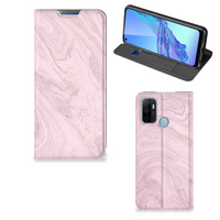 OPPO A53 | A53s Standcase Marble Pink - Origineel Cadeau Vriendin