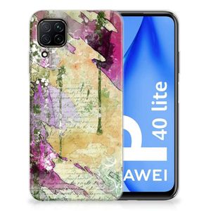 Hoesje maken Huawei P40 Lite Letter Painting