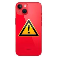 iPhone 14 Plus Batterij Cover Reparatie - incl. frame - Rood