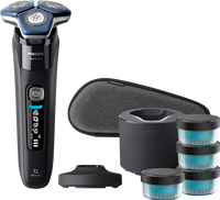 Philips SHAVER Series 7000 S7886/63 scheerapparaat Roterend scheerapparaat Trimmer Zwart - thumbnail