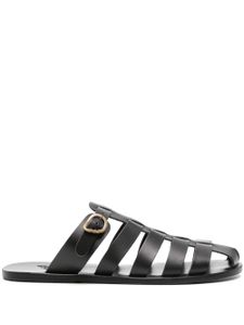 Ancient Greek Sandals sandales Cosmo en cuir - Noir