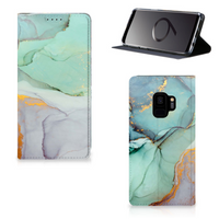 Bookcase voor Samsung Galaxy S9 Watercolor Mix - thumbnail