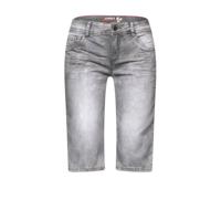 Street One regular fit bermuda grijs