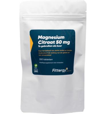 Fittergy Fittergy Magnesiumcitraat Kuur 50mg (300tb) Fittergy Fittergy Magnesiumcitraat Kuur 50mg (300tb)