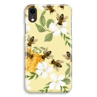 No flowers without bees: iPhone XR Volledig Geprint Hoesje