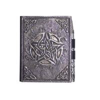 Klein Aantekenboek Witmetaal - Pentagram