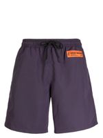 Heron Preston short de bain à logo - Violet