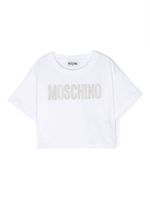 Moschino Kids t-shirt en coton à logo imprimé - Blanc - thumbnail