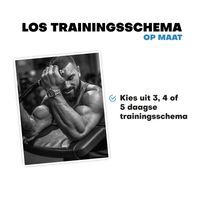 LOS TRAININGSSCHEMA (3,4,5 OF 6 DAAGSE) LOS TRAININGSSCHEMA (3,4,5 OF 6 DAAGSE)