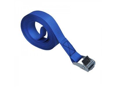 Pro+ Spanband met Snelsluiting - Blauw - 5 meter Pro+ Spanband met Snelsluiting - Blauw - 5 meter