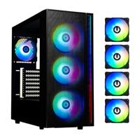 BITFENIX Fang ARGB pc-behuizing, middelgroot, zwart