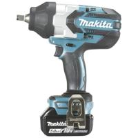 Makita DTW1002RTJ DTW1002RTJ Accu-slagmoersleutel 1000 Nm 18 V Aantal meegeleverde accus: 2 5 Ah