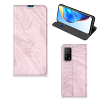 Xiaomi Mi 10T | 10T Pro Standcase Marble Pink - Origineel Cadeau Vriendin - thumbnail