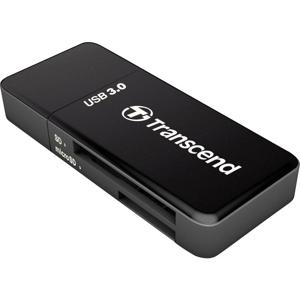 Transcend RDF5K Externe geheugenkaartlezer USB 3.2 Gen 1 (USB 3.0) Zwart