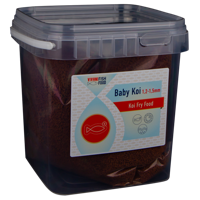 Vivani Baby Koivoer 1,2-1,5mm - Groei & Gezondheid Granulaat voor Jonge Koi - 1kg - thumbnail