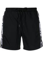 Off-White short de bain à bande logo - Noir - thumbnail