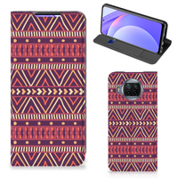 Xiaomi Mi 10T Lite Hoesje met Magneet Aztec Paars - thumbnail