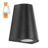 Cone Up&Down Muurlamp Zwart