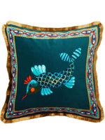 La DoubleJ coussin Fish Friend en velours - Rouge - thumbnail