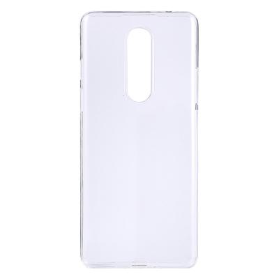 Shop4 - OnePlus 8 Hoesje - Zachte Back Case Transparant
