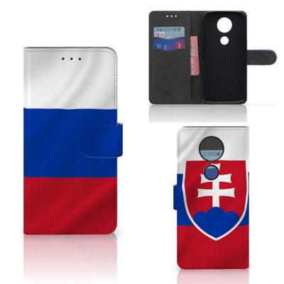 Motorola Moto E5 Plus Bookstyle Case Slowakije Motorola Moto E5 Plus Bookstyle Case Slowakije