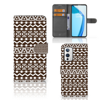 OnePlus 9 Telefoon Hoesje Aztec Brown