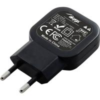 Akyga USB charger AK-CH-06 240V 2.1A 1xUSB black Mobiele computer, Powerbank, Tablet Zwart AC, DC Binnen - thumbnail