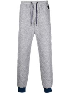 Viktor & Rolf pantalon de jogging à design matelassé - Gris