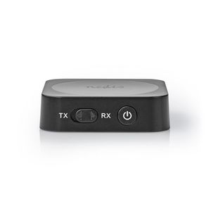 Nedis Bluetooth® Zender / Ontvanger | Input: 1x AUX | Output: 1x AUX | Zwart | 1 stuks - BTTC100BK BTTC100BK