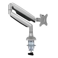 LogiLink BP0042 Monitor-tafelbeugel 1-voudig 33,0 cm (13) - 81,3 cm (32) Zilver In hoogte verstelbaar, Kantelbaar, Zwenkbaar, Draaibaar - thumbnail