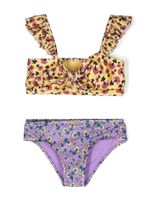 ZIMMERMANN Kids bikini Tiggy Tie à design dépareillé - Jaune - thumbnail