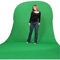 Bresser F002039 BR-TR11 vouwachtergrond met sleep 180x240+240cm Chromakey-groen