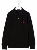 Ralph Lauren Kids polo à logo brodé - Noir - thumbnail