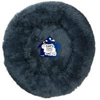 Let's Sleep Donut 100 cm Donkergrijs