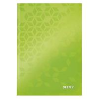 Notitieboek leitz wow a5 160blz 90gr lijn groen | 6 stuks