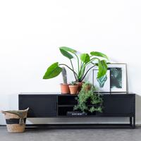 Tv-meubel Urban Zwart XL - Giga Meubel