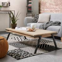 Kave Home Salontafel Thinh 125 x 70cm - Hout
