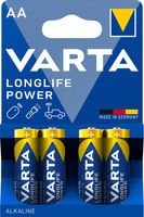 Varta batterij Longlife Power AA, blister van 4 stuks - thumbnail