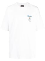 Musium Div. t-shirt en coton à logo imprimé - Blanc