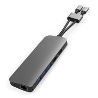 Hyper Wheels HyperDrive Viper 10-in-2 Hub voor USB-C (Space Grey)