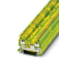 Phoenix Contact 3208139 Aardklem 3-etages 3.5 mm Snelaansluiting Groen, Geel 50 stuk(s)