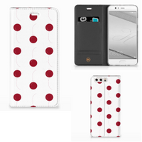 Huawei P10 Plus Flip Style Cover Cherries - thumbnail