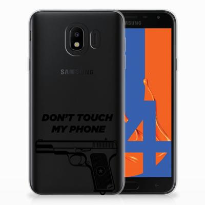 Samsung Galaxy J4 2018 Silicone-hoesje Pistol DTMP Samsung Galaxy J4 2018 Silicone-hoesje Pistol DTMP
